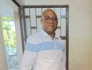 Président du Syndicat autonome des travailleurs de l'agriculture du Moungo, Secrétaire général de la Confédération des syndicats autonomes du Cameroun (Csac), Emmanuel Ngweha