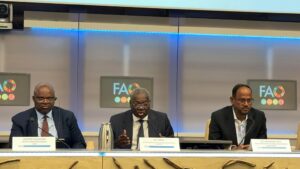 Réunis à Rome du 21 au 23 septembre 2026 dans le cadre d’une conférence mondiale consacrée à l’application de l’approche « Une seule santé dans les systèmes agroalimentaires », décideurs politiques, institutions techniques et partenaires financiers ont examiné les conditions nécessaires à l’éradication de la maladie et au contrôle de la fièvre aphteuse. Le Cameroun, représenté par le ministre de l’Élevage, des Pêches et des Industries animales, Dr Taïga, a mis en avant ses investissements