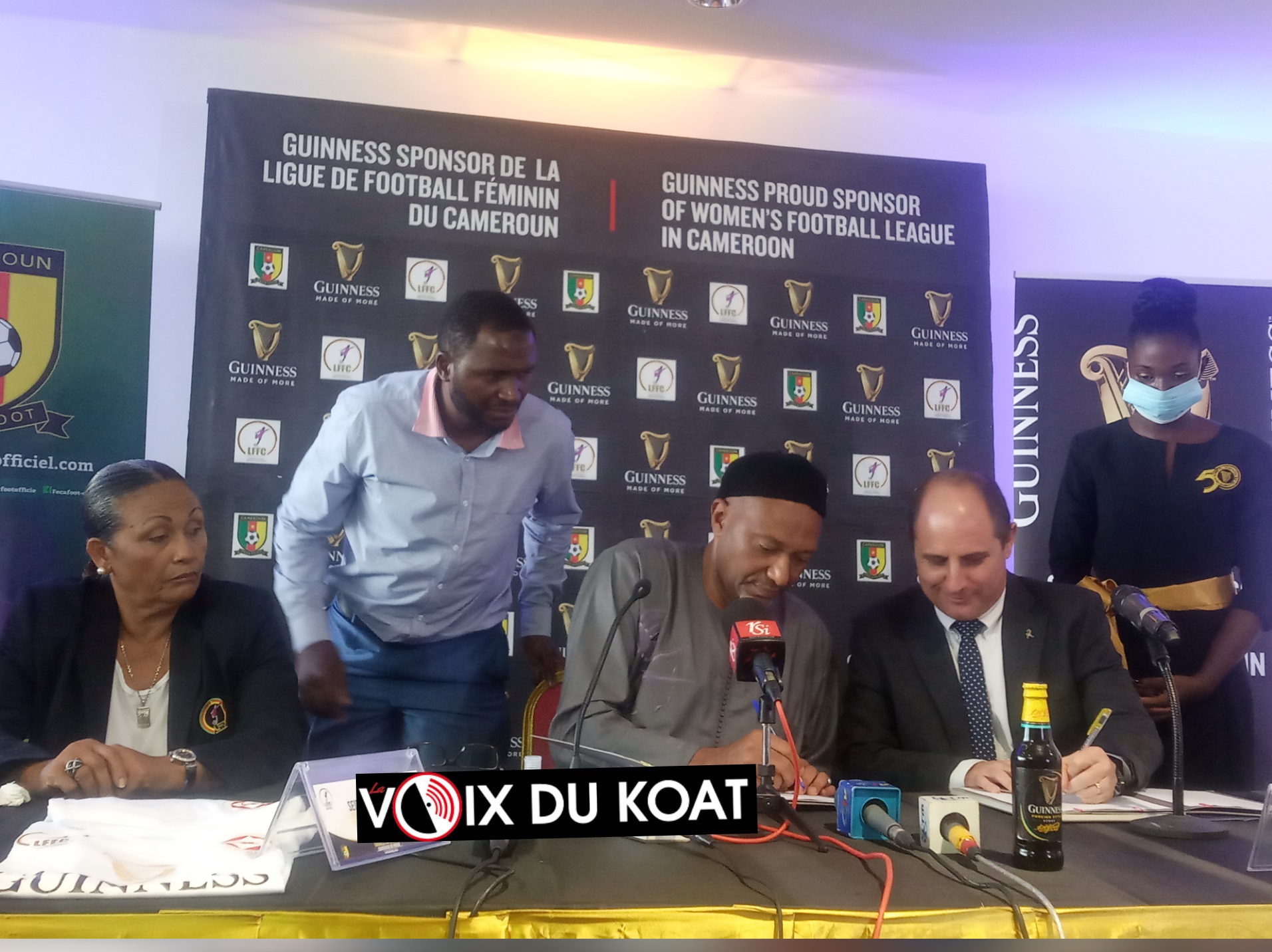 Le partenariat qui a été entériné entre la Fédération camerounaise de football et Guinness Cameroun ouvre une nouvelle page dans le sponsoring du football féminin.