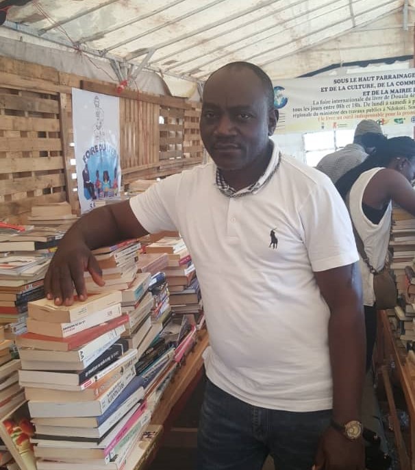 Xavier Wambo : «C'est un moyen   pour nous d'encourager les gens à s'intéresser aux livres»