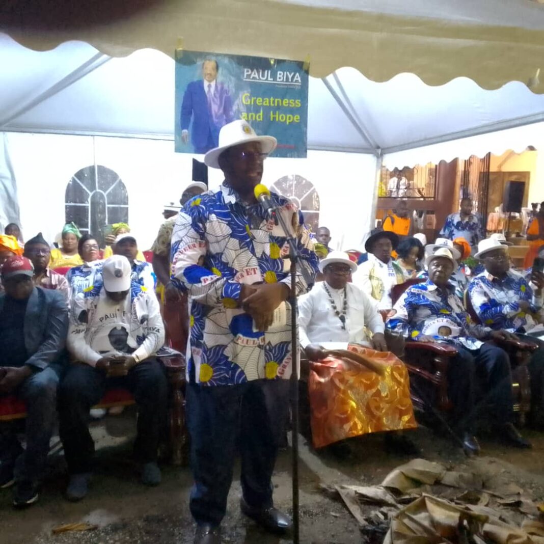 Présidentielle 2025 : le canton Bassa réitère son soutien au président Paul Biya