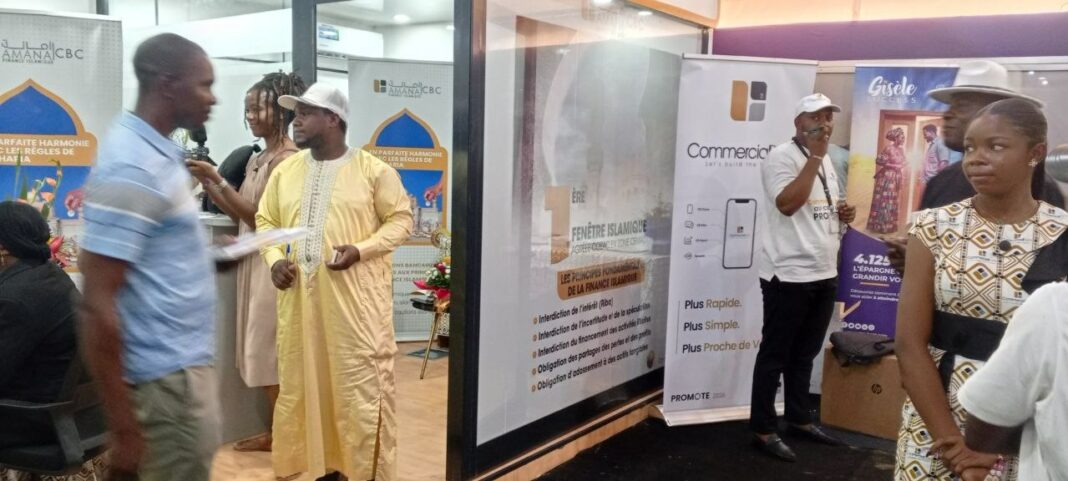Prêts bancaires sans intérêt, profits et pertes partagés avec les clients..., la Commercial Bank Cameroun (CBC) partage les innovations de la finance islamique aux nombreux visiteurs du Salon international Promote.  