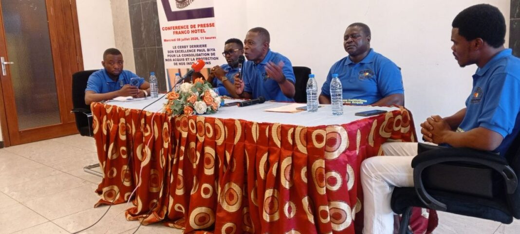Face à la presse ce mercredi 8 juillet 2026 à Yaoundé, le Cercle de soutien à Son Excellence Paul Biya, Cerby, a réaffirmé son soutien à l’institution que représente le Chef de l’Etat, et a plaidé pour une transition démocratique.