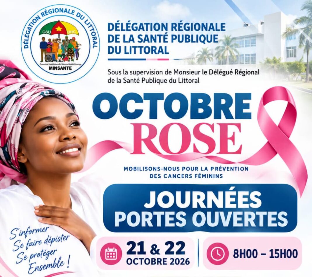À l’occasion d’Octobre Rose, la sensibilisation aux cancers féminins met l’accent au Cameroun sur le dépistage précoce, l’importance d’un diagnostic clairement annoncé et la nécessité d’un accompagnement humain tout au long du parcours de soins.